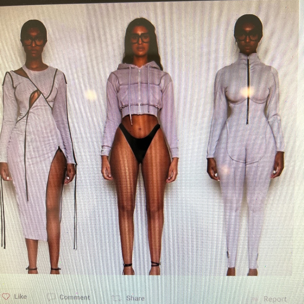 BBXBrand Canyon Grey Jumpsuit size UK 10/US 6